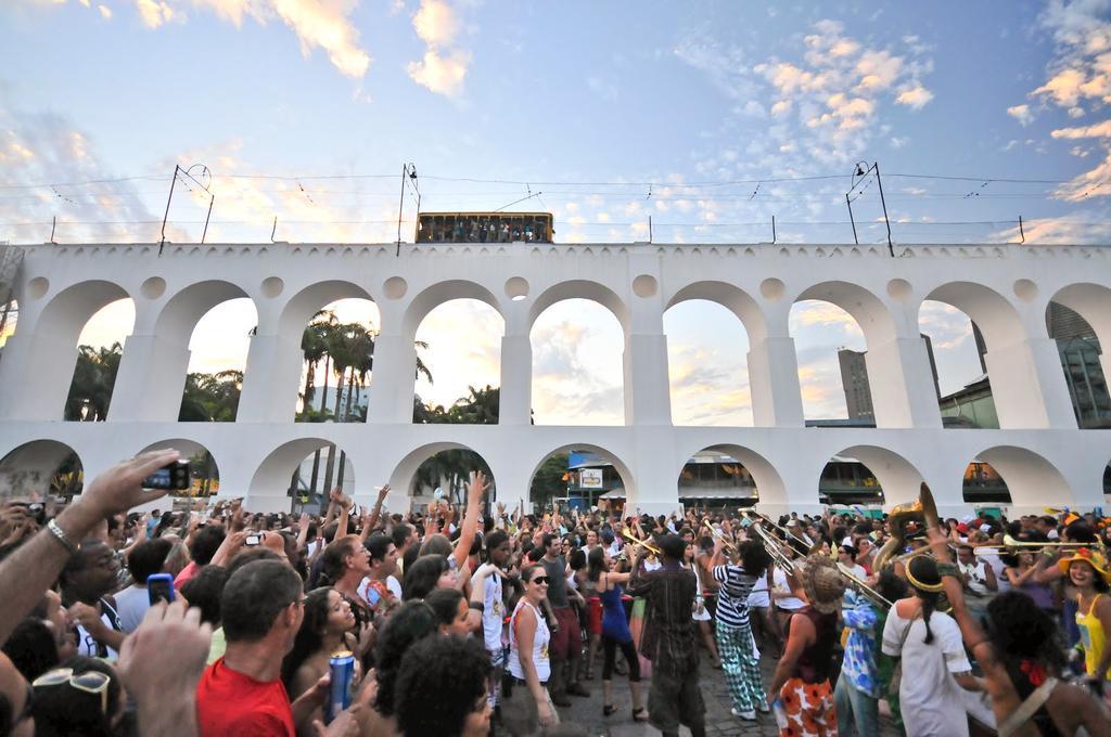 Quarto Em Cobertura Santa Teresa Ao Lado Da Gloria Rio de Janeiro Bagian luar foto